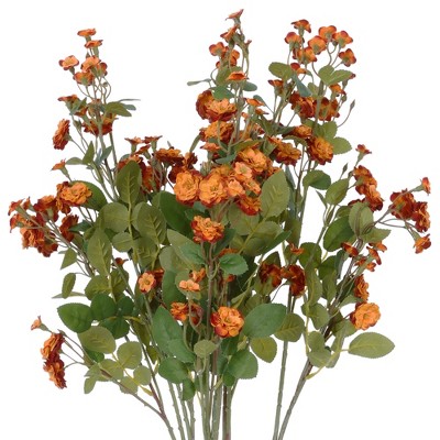 REGALWOVEN Home Table Decoration Artificial Faux Silk Real Touch Flower 29.1" 6 Pcs