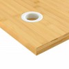 VidaXL Desk Top 43.3 in.x23.6 in.x1 in. Bamboo - 3 of 4