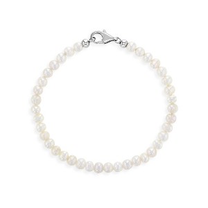 Girl's Small Freshwater Cultured Pearl Bracelet Sterling Silver - In Season Jewelry - 1 of 4