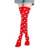 Colorful Polka Dot Patterned Thigh High Socks from the Sock Panda (Women's Sizes, Adult Medium) - 3 of 3