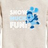 Boys' - Blue's Clues & You! - Snow Much Fun Graphic Long Sleeve Fleece Sweatshirt - 2 of 4