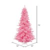 Vickerman Pink Fir Artificial Christmas Tree - 2 of 3