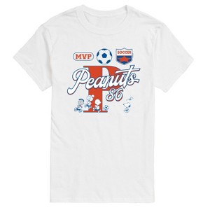 Men's - Peanuts - Soccer Jersey Short Sleeve Graphic T-Shirt - 1 of 4