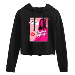 Women's - Mean Girls - Regina George Naughty List Legend Cropped Graphic Hoodie - 1 of 3