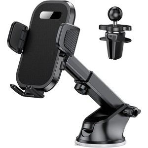 TruAIR 3-in-1 Universal Car Mount (Black) - 1 of 4