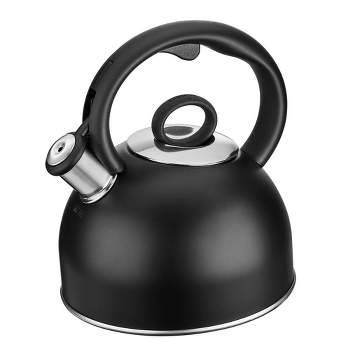 teapot Stainless Steel Boiling Water Tea Kettle Thicken Large Capacity  Whistling Tea Pot Beep Reminder Teapot Suitable for Induction Cooker tea  pot