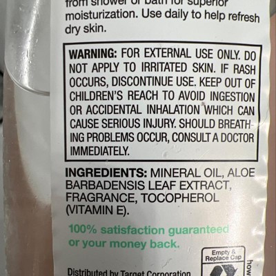   Basics Baby Oil with Aloe Vera & Vitamin E, 20