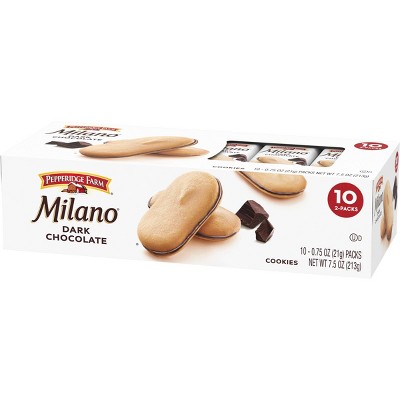 Pepperidge Farm Milano Dark Chocolate Cookies - 7.5oz/10ct