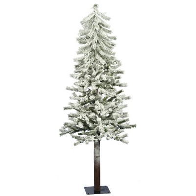 Vickerman Flocked Alpine Artificial Christmas Tree