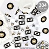 Big Dot of Happiness 2025 Gold Graduation Party Candy Favor Sticker Kit - 304 Pieces - 2 of 4