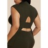 ELOQUII Open Back Sweater Top - 3 of 4