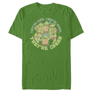 Men's Teenage Mutant Ninja Turtles They're Lean, They're Green T-Shirt - 1 of 4
