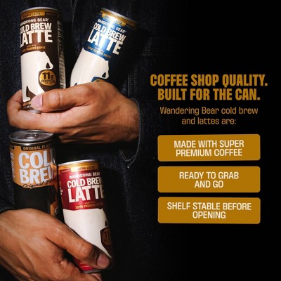 Wandering Bear Coffee Original Black Cold Brew - 8 fl oz