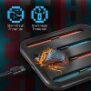 Fosmon Charging Station for Nintendo Switch 2 Controller Joy Con, 4in1 Switch 2 Joycon Charger Dock with RGB Light and LED Indicator, Horizontal - 4 of 4