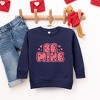 The Juniper Shop Be Mine Bubble Toddler Graphic Sweatshirt - image 2 of 3