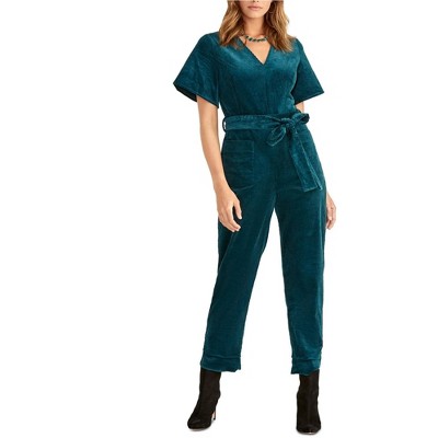 Rachel Roy Womens Corduroy Jumpsuit