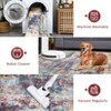 Washable Non-Slip Area Rugs: Modern Abstract Neutral Carpet, Soft Stain Resistant Rugs for Living Room, Bedroom, Home, Office - 3 of 4