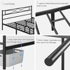 Yaheetech Simple Metal Bed Frame with Curved Design Headboard and Footboard - 4 of 4