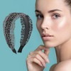 Unique Bargains Women's Flower Pattern Lace Headband 5.91"x4.33" 1 Pc - 2 of 4