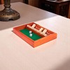 Slickblue Shut the Box Wooden Dice Game – Classic 1-12 Board for Family Fun, Wager Play, or Game Night - 2 of 3