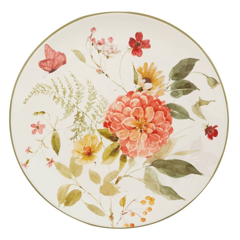 Set of 4 Nature&#39;s Song Assorted Dining Plates - Certified International, 5 of 8