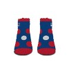 NHL New York Rangers Big Dot Fuzzy Socks - One Size Fits Most - 2 of 3