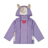 LONDON FOG Baby and Little Girls' Animal Jersey Lined Rainslicker Jacket - 2 of 2