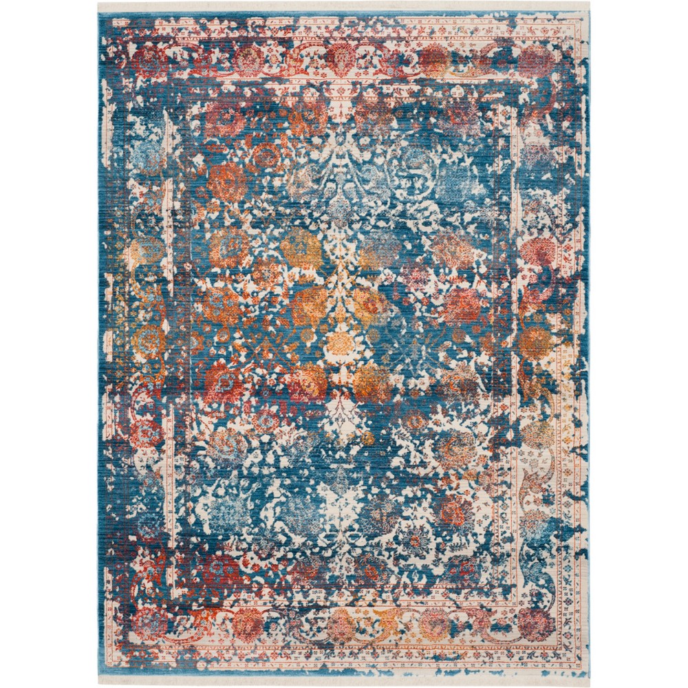 4'x6' Navah Rug Turquoise/Multi - Safavieh