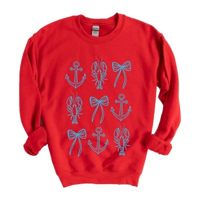 Simply Sage Market Women's Graphic Sweatshirt Nautical Elements