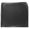 Set of 2 Laslo Modern Upholstered Faux Leather Dining Chairs - Saracina Home - 4 of 4