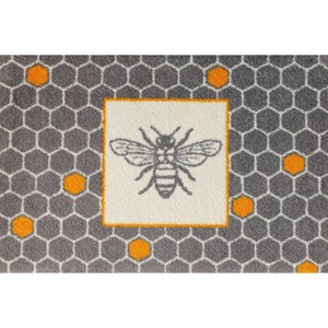 2'x3' ColorStar Bee Hex Doormat - Bungalow Flooring - 1 of 4