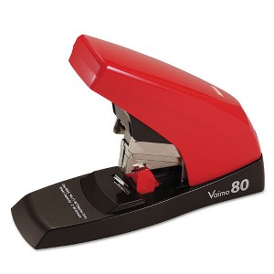 MAX Vaimo 80 Stapler, 80-Sheet Capacity, Red/Brown - 1 of 1