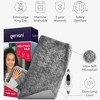 Geniani XL Heating Pad for Back Pain & Cramps Relief - Heat Pad for Neck, Shoulders, and Muscle Pain with Auto Shut off (12"×24") - image 2 of 4