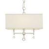 Crystorama Lighting Paxton 4 - Light Chandelier in  Polished Nickel - 3 of 4