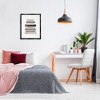 Stupell Industries Grey & Peach Bookstack Floating Frame Canvas Art - 3 of 4