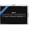 Trends International Marvel Captain America: New World Order - Logo Framed Wall Poster Prints - 3 of 4