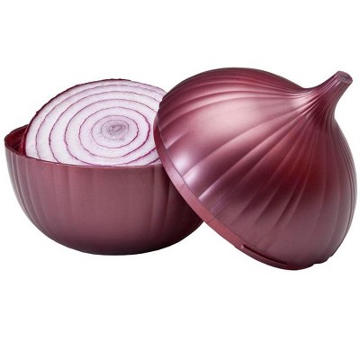 Hutzler Onion Saver Keeper Storage Container - Keeps Fresh Longer - 2 Pack