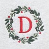 SKL Home 2pk Wreath Monogram Hand Towels "D" - 2 of 4