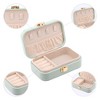 REGALWOVEN Mini Modern Portable Compact Jewelry Box - 4 of 4