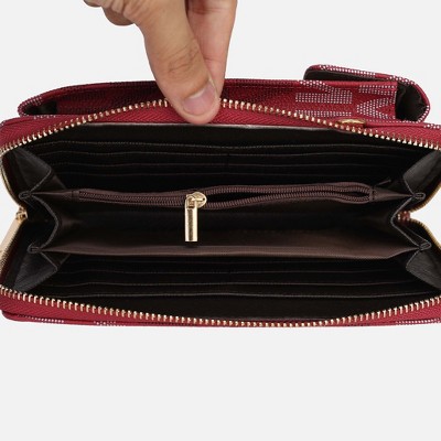 MKF Collection Phone Wallet Crossbody Wristlet Bag 3-in-1 , Cossetta | MKF Collection by Mia K - White — фото 5