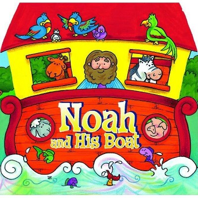 Noah and His Boat - (Candle Playbook) by  Juliet David (Board Book)