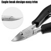 Unique Bargains Toenail Clippers for Thick Nails Stainless Steel Nail Clippers Nail Clippers Kit Pack of 13 - 3 of 4