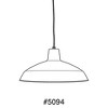 Progress Lighting, Sanabria, 1-Light, Pendant, Matte Black, Spun Metal Shade - 4 of 4