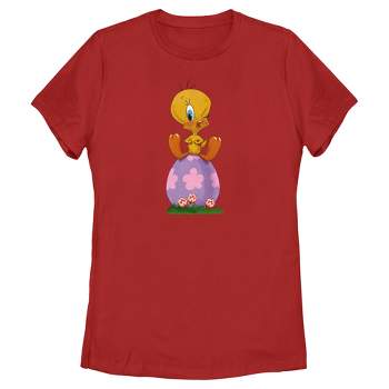 Target Tweety T-shirt : Looney Men\'s Easter Tunes Egg