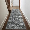 Oriental Machine Washable Rug Ultra Soft Rug for Living Room Low Pile Foldable Thin Non Slip Carpet - 2 of 4