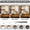 Makeup Vanity Desk, Vanity Set Dressing Table With 5 Drawers ,6 Open Shelves & 1 Cabinets and Multiple Shelves, Large Vanity 45.2"L - 4 of 4