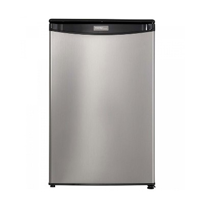 Danby 4.4 cu. ft. Compact Fridge in Stainless Steel Look