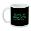 North Dakota Secondary Logo Ceramic Coffee Mug Novelty Gift Mugs for Coffee Tea and Hot Drinks 11oz White - 3 of 4