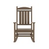 WestinTrends All-Weather Outdoor Patio Poly Classic Porch Rocking Chair (Set of 2) - 4 of 4