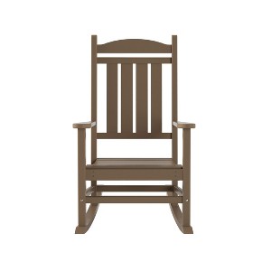 WestinTrends All-Weather Outdoor Patio Poly Classic Porch Rocking Chair - 1 of 3